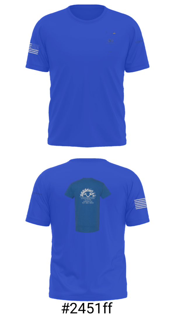 Short Sleeve Performance Shirt, Essenmacher Handyman Services LLC, , Teamtime, Team time, sublimation, custom sports apparel, team uniforms, spirit wear, spiritwear, sports uniforms, custom shirts, team store, custom team store, fundraiser sports, apparel fundraiser