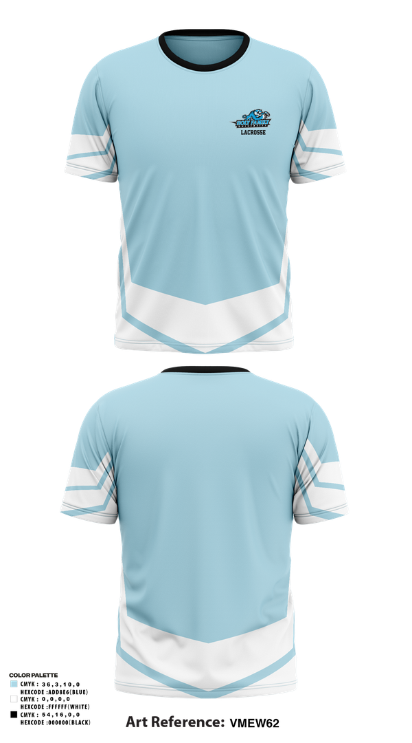 Short Sleeve Performance Shirt, Holy Family University Lacrosse, Women's Lacrosse, Teamtime, Team time, sublimation, custom sports apparel, team uniforms, spirit wear, spiritwear, sports uniforms, custom shirts, team store, custom team store, fundraiser sports, apparel fundraiser