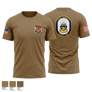 Short Sleeve Performance Shirt, USS Dewey DDG 105, Navy, Teamtime, Team time, sublimation, custom sports apparel, team uniforms, spirit wear, spiritwear, sports uniforms, custom shirts, team store, custom team store, fundraiser sports, apparel fundraiser