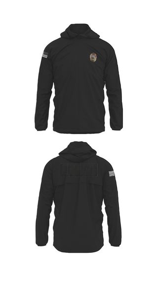 Windbreaker, WRAY POLICE DEPARTMENT, Police, Teamtime, Team time, sublimation, custom sports apparel, team uniforms, spirit wear, spiritwear, sports uniforms, custom shirts, team store, custom team store, fundraiser sports, apparel fundraiser