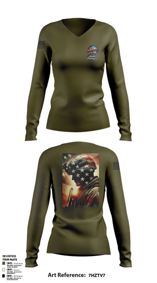 Womens Long Sleeve Vneck Shirt, Bob, , Teamtime, Team time, sublimation, custom sports apparel, team uniforms, spirit wear, spiritwear, sports uniforms, custom shirts, team store, custom team store, fundraiser sports, apparel fundraiser