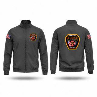 Windbreaker, Santuc Fire, Fire Department, Teamtime, Team time, sublimation, custom sports apparel, team uniforms, spirit wear, spiritwear, sports uniforms, custom shirts, team store, custom team store, fundraiser sports, apparel fundraiser