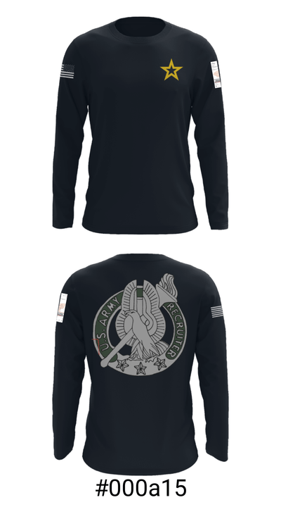 Us Army 7283261 Long Sleeve Performance Shirt - 18