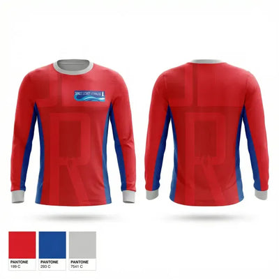Space Coast Runners 14482010 Long Sleeve Performance Shirt 1