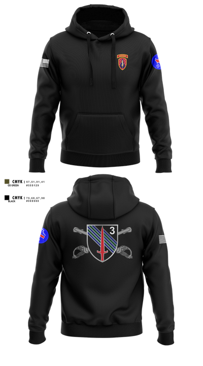 5th SFAB, USARPAC Hoodie - 24