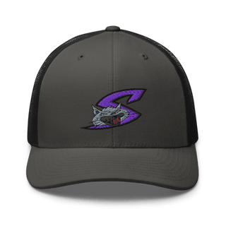 Falcon Middle School Basketball 65038956 Retro Trucker Hat | Yupoong 6606
