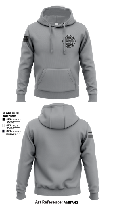 Engine 51 Ladder 29 Medic 18 Battalion 2 1889542 Hoodie - 1
