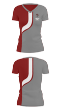 Red Bank Regional High School Basketball 4793272 Women's Short Sleeve V-neck Shirt - 36