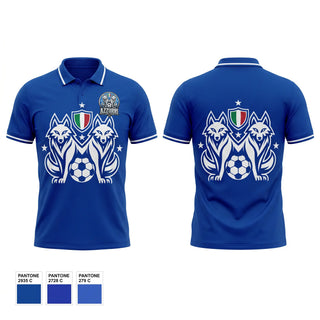 Short Sleeve Performance Polo, AZZURRI UNITED, Men's Soccer, Teamtime, Team time, sublimation, custom sports apparel, team uniforms, spirit wear, spiritwear, sports uniforms, custom shirts, team store, custom team store, fundraiser sports, apparel fundraiser
