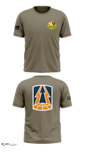 335th Signal Command (Theater) Old School Cotton Feel Shirt - 3