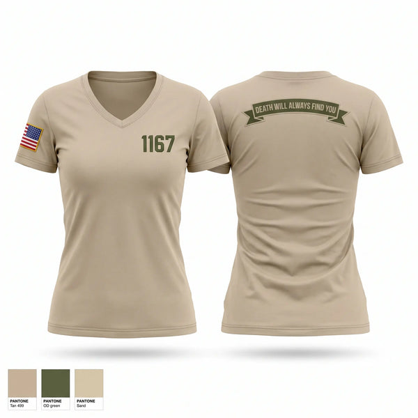 Womens Short Sleeve Vneck Shirt, 1-167, Army, Teamtime, Team time, sublimation, custom sports apparel, team uniforms, spirit wear, spiritwear, sports uniforms, custom shirts, team store, custom team store, fundraiser sports, apparel fundraiser