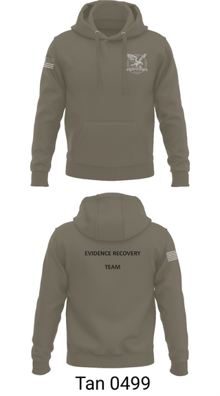 Hoodie, Federal Bureau of Prisons Evidence Recovery Team, Police, Teamtime, Team time, sublimation, custom sports apparel, team uniforms, spirit wear, spiritwear, sports uniforms, custom shirts, team store, custom team store, fundraiser sports, apparel fundraiser