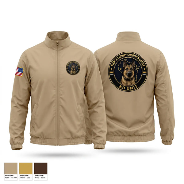 Windbreaker, Pierce County Sheriff’s Office, Police, Teamtime, Team time, sublimation, custom sports apparel, team uniforms, spirit wear, spiritwear, sports uniforms, custom shirts, team store, custom team store, fundraiser sports, apparel fundraiser