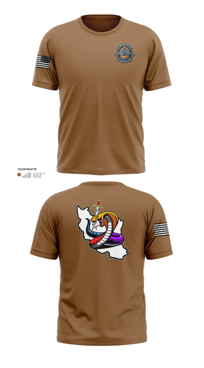 Iran DCIT 47792086 Short Sleeve Performance Shirt - 21