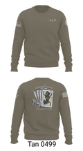 Bravo Company 532ND Military Battalion 93825849 Crew Neck Sweatshirt - 65