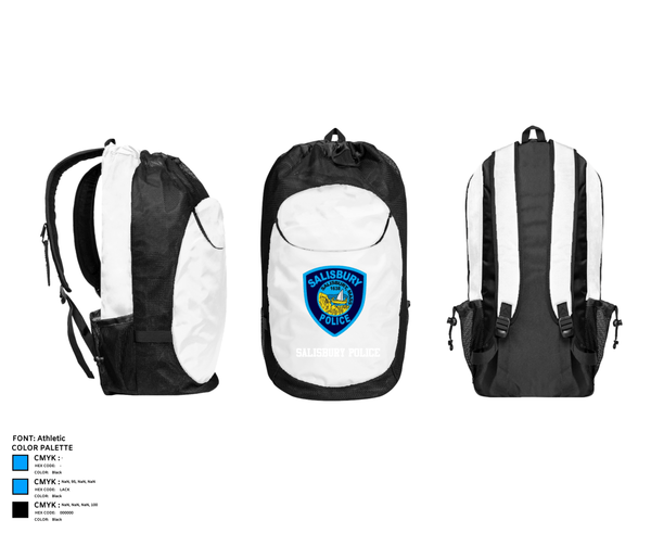 Gear Bag, Salisbury Police, Police, Teamtime, Team time, sublimation, custom sports apparel, team uniforms, spirit wear, spiritwear, sports uniforms, custom shirts, team store, custom team store, fundraiser sports, apparel fundraiser