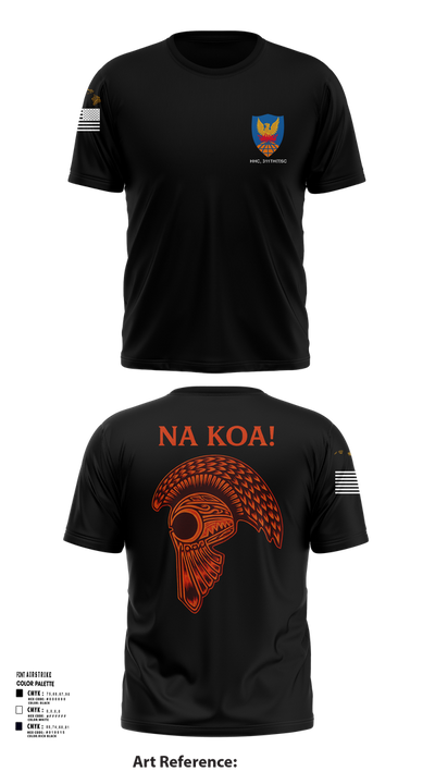 HHC, 311th (T)SC Short Sleeve Performance Shirt - 104