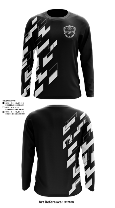Diamond Athlete 26056519 Long Sleeve Performance Shirt 1
