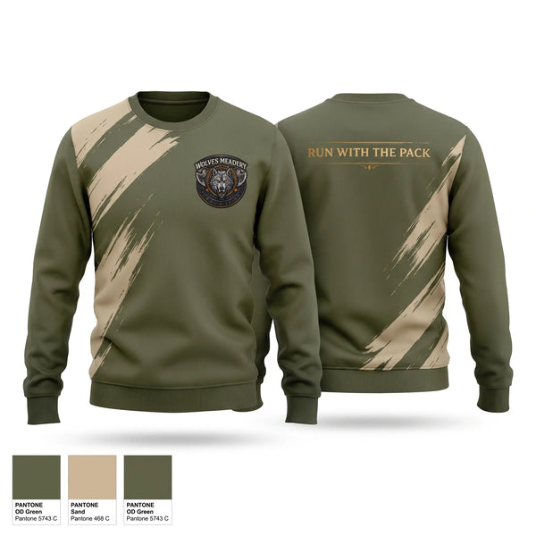 Crew Neck Sweatshirt, Wolves Meadery LLC, , Teamtime, Team time, sublimation, custom sports apparel, team uniforms, spirit wear, spiritwear, sports uniforms, custom shirts, team store, custom team store, fundraiser sports, apparel fundraiser