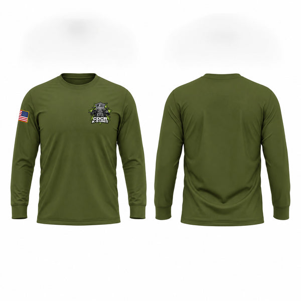 Long Sleeve Performance Shirt, Central Region K9, Police, Teamtime, Team time, sublimation, custom sports apparel, team uniforms, spirit wear, spiritwear, sports uniforms, custom shirts, team store, custom team store, fundraiser sports, apparel fundraiser