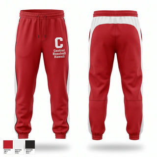 Sweatpants, Central Baseball Hawaii, Baseball, Teamtime, Team time, sublimation, custom sports apparel, team uniforms, spirit wear, spiritwear, sports uniforms, custom shirts, team store, custom team store, fundraiser sports, apparel fundraiser