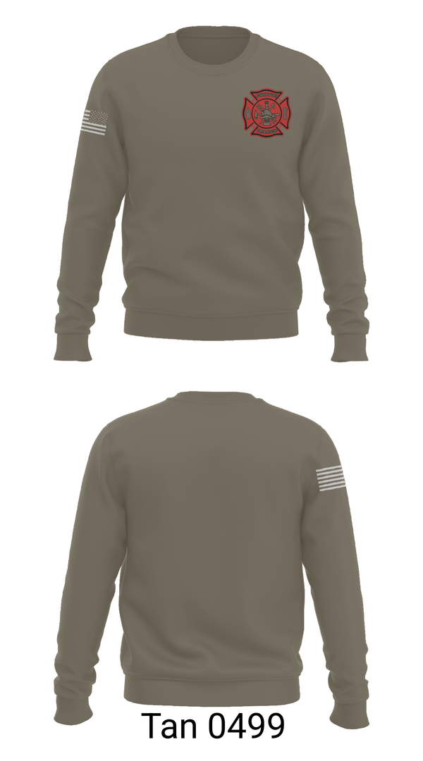 Crew Neck Sweatshirt, Scandia valley fire department, Fire Department, Teamtime, Team time, sublimation, custom sports apparel, team uniforms, spirit wear, spiritwear, sports uniforms, custom shirts, team store, custom team store, fundraiser sports, apparel fundraiser