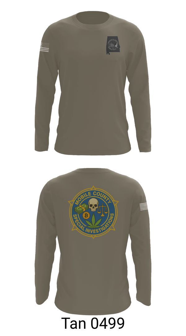 Long Sleeve Performance Shirt, MCSO Special Investigations Unit, Police, Teamtime, Team time, sublimation, custom sports apparel, team uniforms, spirit wear, spiritwear, sports uniforms, custom shirts, team store, custom team store, fundraiser sports, apparel fundraiser