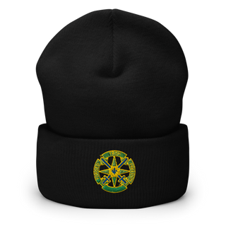 185th MP BN 3463461 Cuffed Beanie | Yupoong 1501KC