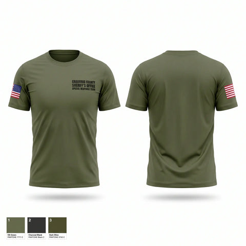 Short Sleeve Performance Shirt, Cabarrus County Sheriff's Office Special Respone Team, Police, Teamtime, Team time, sublimation, custom sports apparel, team uniforms, spirit wear, spiritwear, sports uniforms, custom shirts, team store, custom team store, fundraiser sports, apparel fundraiser