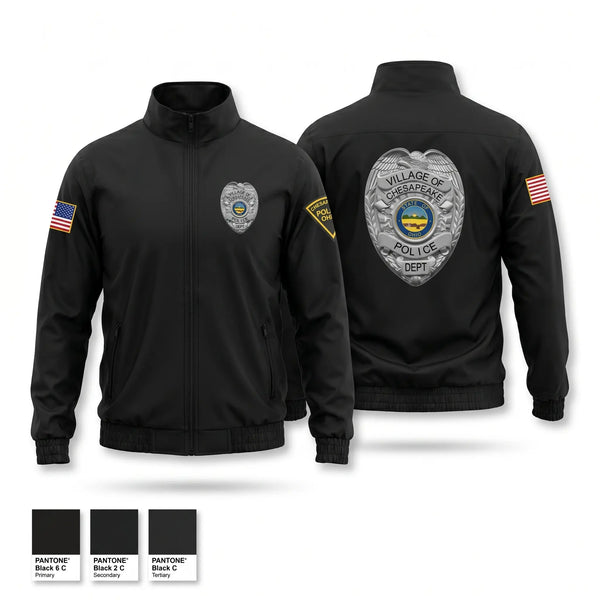 Windbreaker, Chesapeake Police, Police, Teamtime, Team time, sublimation, custom sports apparel, team uniforms, spirit wear, spiritwear, sports uniforms, custom shirts, team store, custom team store, fundraiser sports, apparel fundraiser