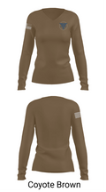 Rooftop Rangers 15471891 Women's Long Sleeve V-neck Shirt - 17