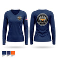 Station Ocean City Women's Long Sleeve V-neck Shirt - 1