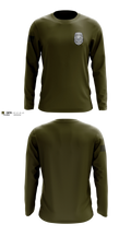Police Long Sleeve Performance Shirt - 1