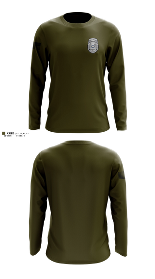 Long Sleeve Performance Shirt, Police, Police, Teamtime, Team time, sublimation, custom sports apparel, team uniforms, spirit wear, spiritwear, sports uniforms, custom shirts, team store, custom team store, fundraiser sports, apparel fundraiser