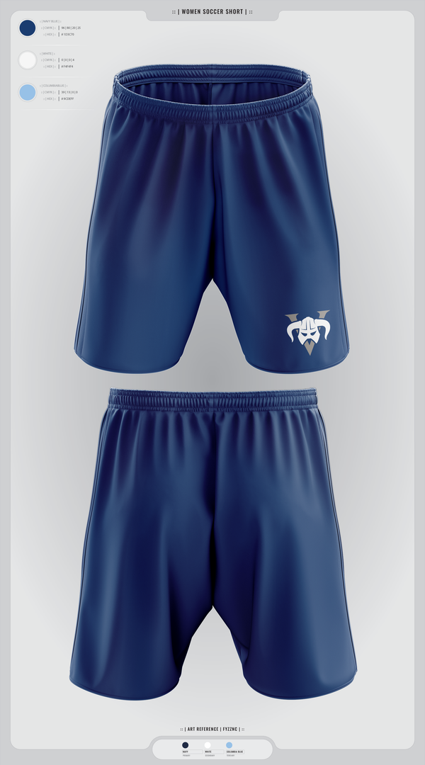 Womens Soccer Shorts, Nashoba Tech Soccer, Women's Soccer, Teamtime, Team time, sublimation, custom sports apparel, team uniforms, spirit wear, spiritwear, sports uniforms, custom shirts, team store, custom team store, fundraiser sports, apparel fundraiser
