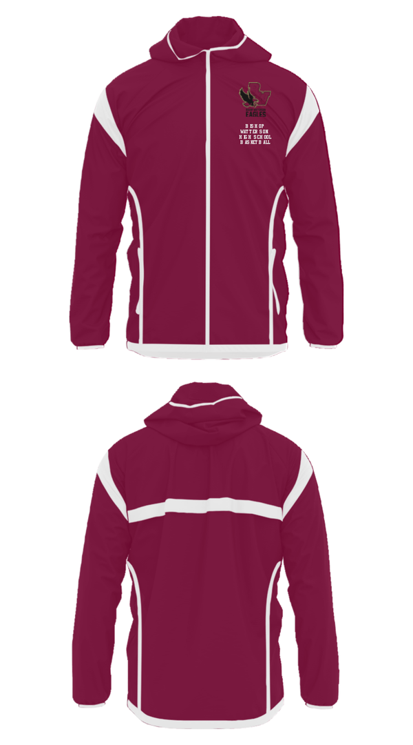 Windbreaker, Bishop Watterson High School Basketball, Women's Basketball, Teamtime, Team time, sublimation, custom sports apparel, team uniforms, spirit wear, spiritwear, sports uniforms, custom shirts, team store, custom team store, fundraiser sports, apparel fundraiser