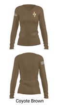 345th MCGA 98196690 Women's Long Sleeve V-neck Shirt - 15