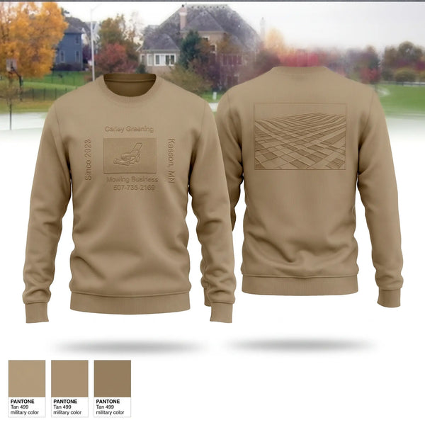 Crew Neck Sweatshirt, Mowing, , Teamtime, Team time, sublimation, custom sports apparel, team uniforms, spirit wear, spiritwear, sports uniforms, custom shirts, team store, custom team store, fundraiser sports, apparel fundraiser