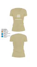 112th Signal Battalion B CO 38281413 Women's Short Sleeve V-neck Shirt - 84