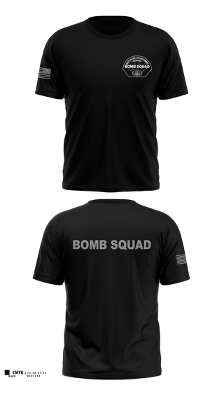 Old School Cotton Feel Shirt, Westshore Enforcement Bureau Bomb Squad, Police, Teamtime, Team time, sublimation, custom sports apparel, team uniforms, spirit wear, spiritwear, sports uniforms, custom shirts, team store, custom team store, fundraiser sports, apparel fundraiser