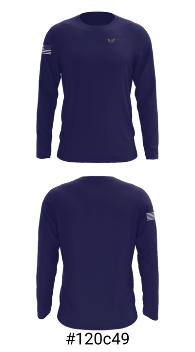 Holy Angels Catholic School 17734704 Long Sleeve Performance Shirt - 18