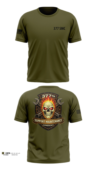Short Sleeve Performance Shirt, 377 Support Maintenance Company, Army, Teamtime, Team time, sublimation, custom sports apparel, team uniforms, spirit wear, spiritwear, sports uniforms, custom shirts, team store, custom team store, fundraiser sports, apparel fundraiser