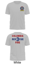 Columbia Fire Department RESCUE3 61217663 Short Sleeve Performance Shirt - 8