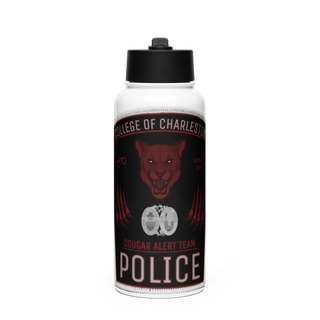 Cougar Alert Team 58095396 Stainless Steel Water Bottle with a Straw Lid