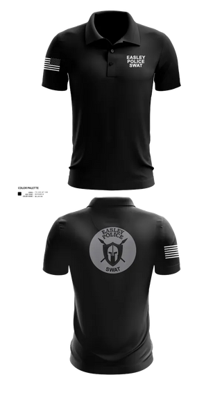 Short Sleeve Performance Polo, Easley Police SWAT, Police, Teamtime, Team time, sublimation, custom sports apparel, team uniforms, spirit wear, spiritwear, sports uniforms, custom shirts, team store, custom team store, fundraiser sports, apparel fundraiser