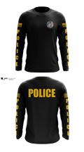 Fort Walton Beach Police Department 16599303 Long Sleeve Performance Shirt - 5