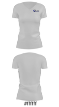 El Capitan Public School 89580630 Women's Short Sleeve V-neck Shirt - 21