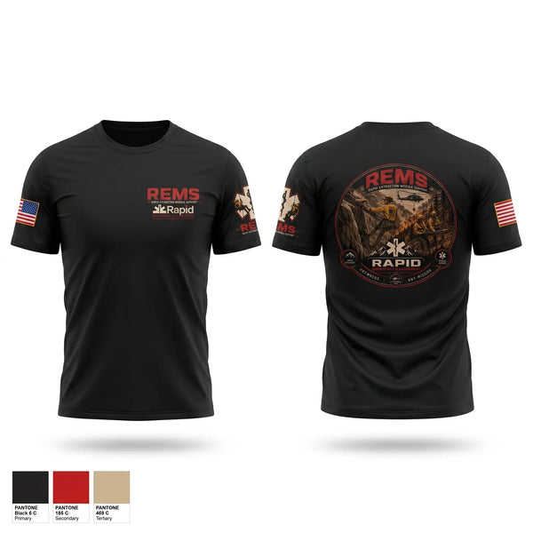 Short Sleeve Performance Shirt, Rapid Emergency Management, EMS/EMT, Teamtime, Team time, sublimation, custom sports apparel, team uniforms, spirit wear, spiritwear, sports uniforms, custom shirts, team store, custom team store, fundraiser sports, apparel fundraiser