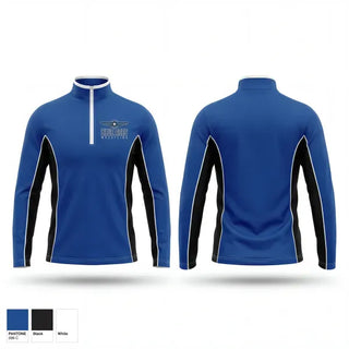 Quarter Zip Jacket, Blue Aces, Wrestling, Teamtime, Team time, sublimation, custom sports apparel, team uniforms, spirit wear, spiritwear, sports uniforms, custom shirts, team store, custom team store, fundraiser sports, apparel fundraiser