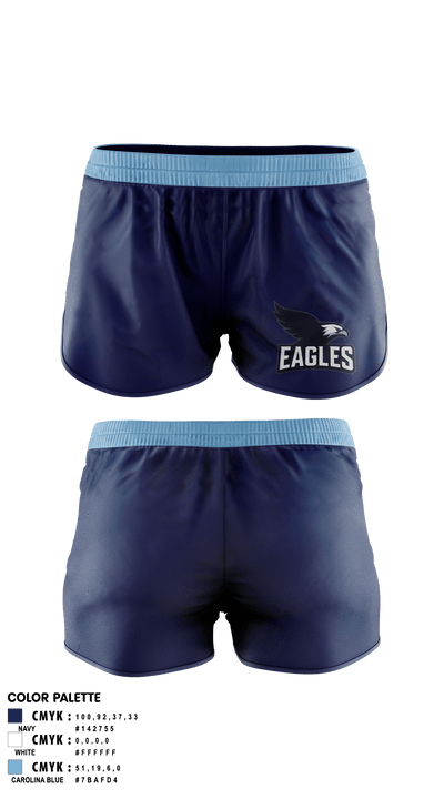 Jordan-Elbridge varsity 37676018 Women's Shorts - 3